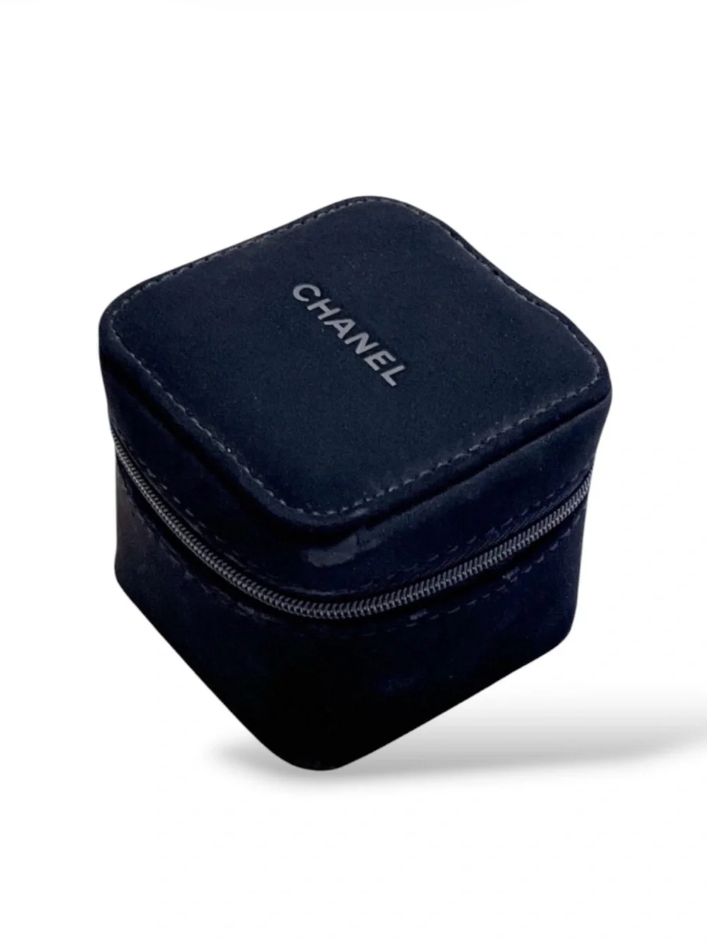 🆕💗CHANEL Soft Zippered Travel Watch Case Pouch Only • BLACK • NWOT